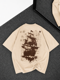 Voyager Ship Oversized T-Shirt