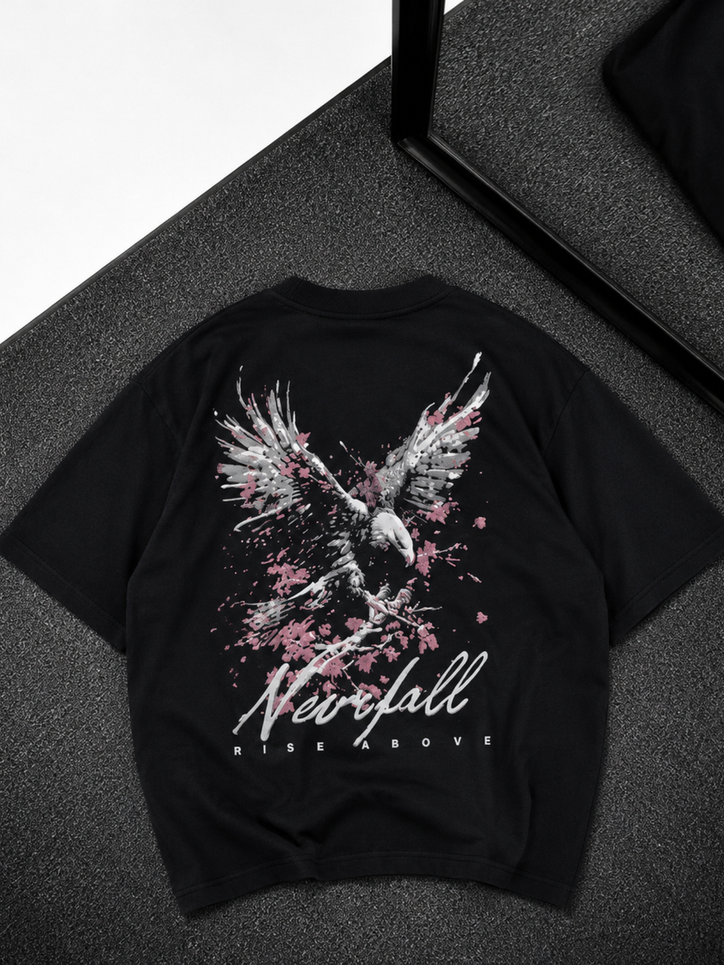 Rise Above Eagle Oversized T-Shirt