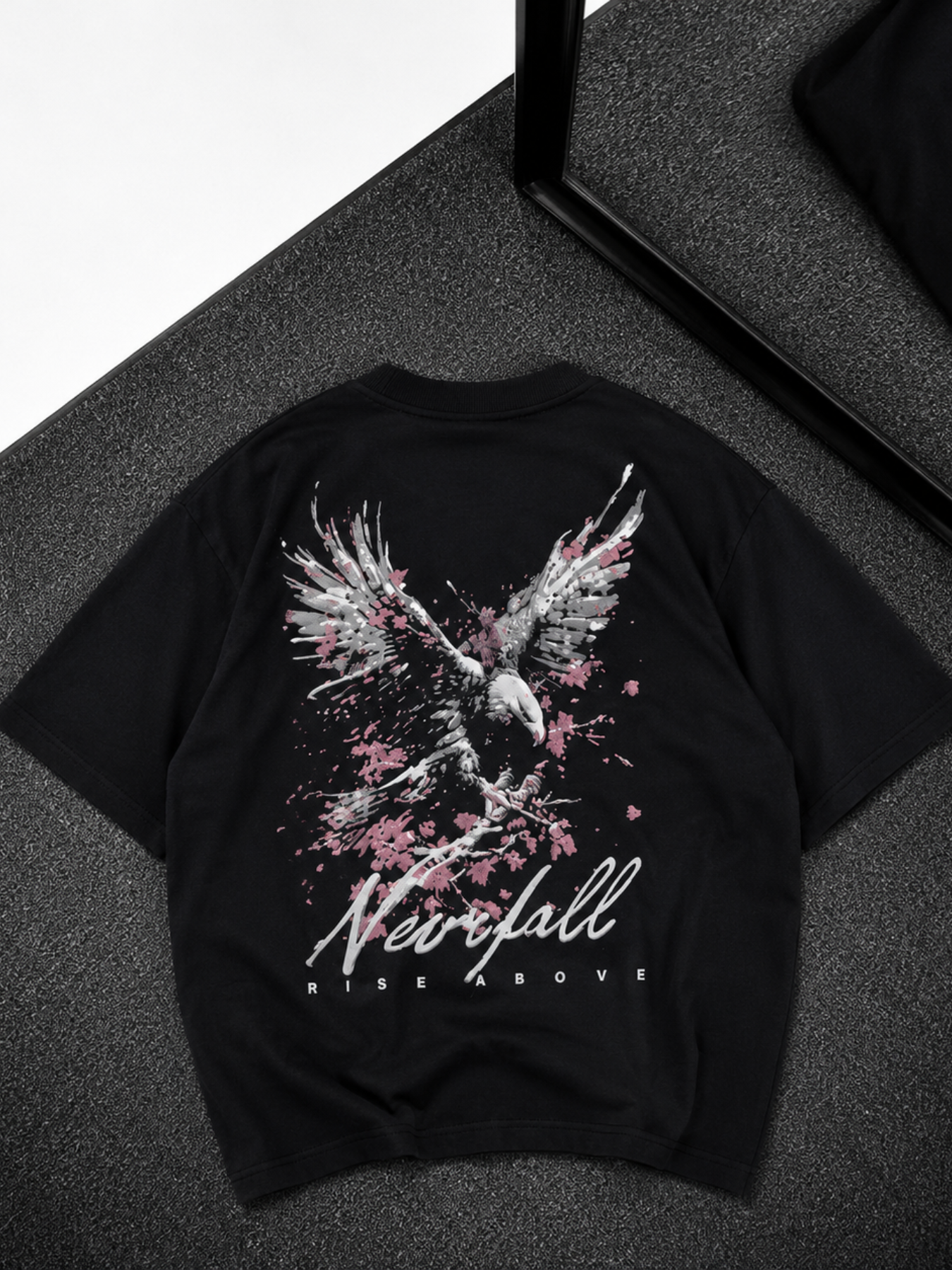 Rise Above Eagle Oversized T-Shirt