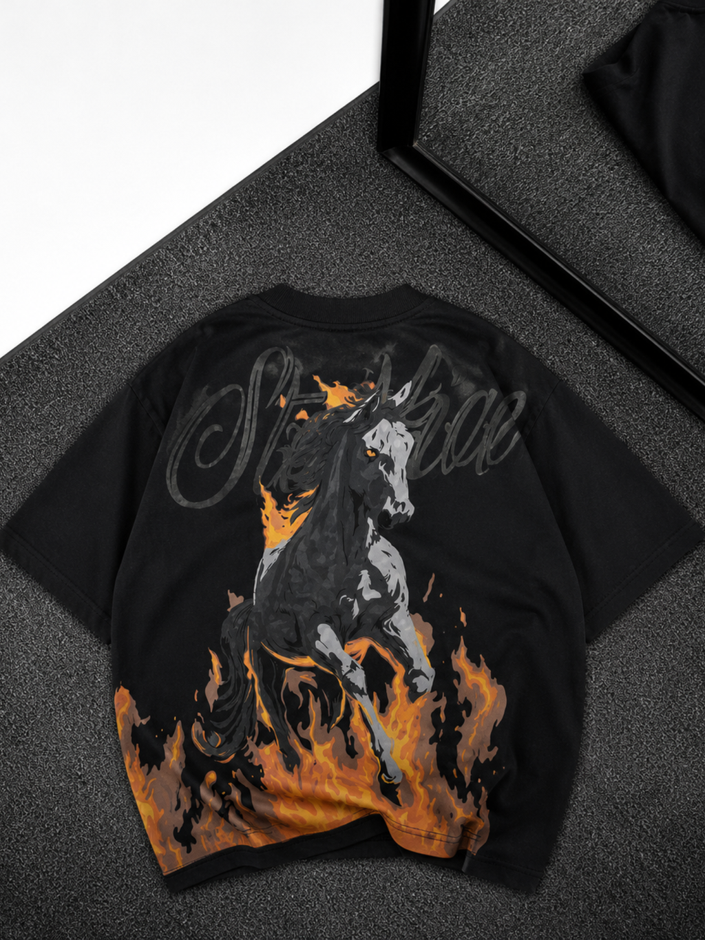 Inferno Stallion Oversized T-Shirt