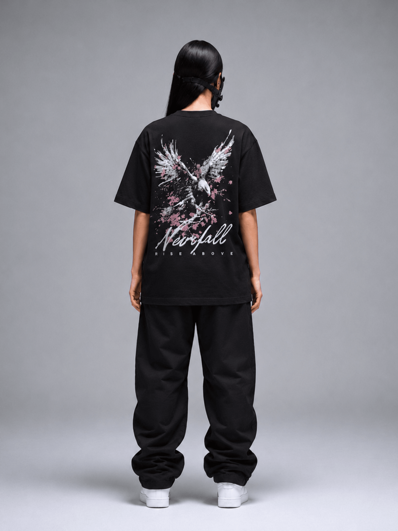 Rise Above Eagle Oversized T-Shirt