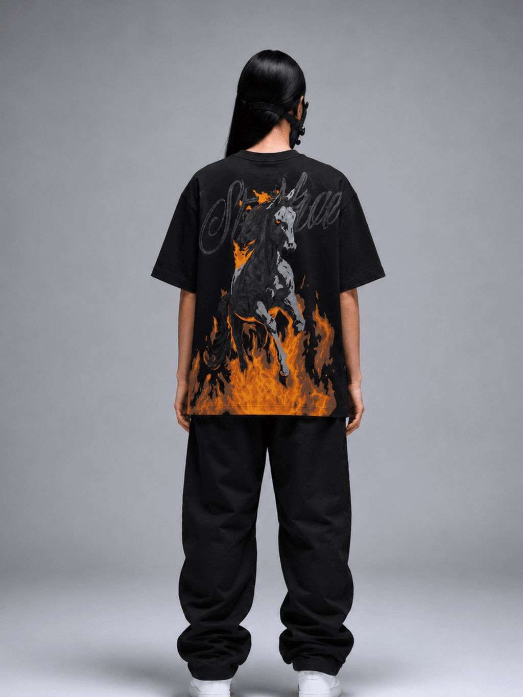 Inferno Stallion Oversized T-Shirt