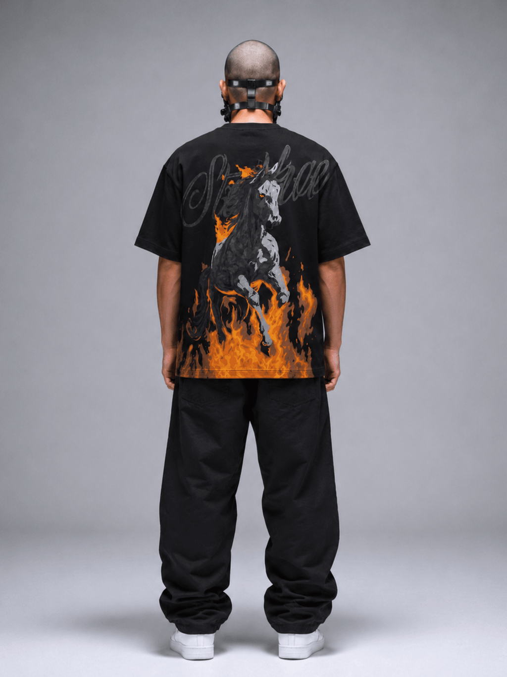 Inferno Stallion Oversized T-Shirt