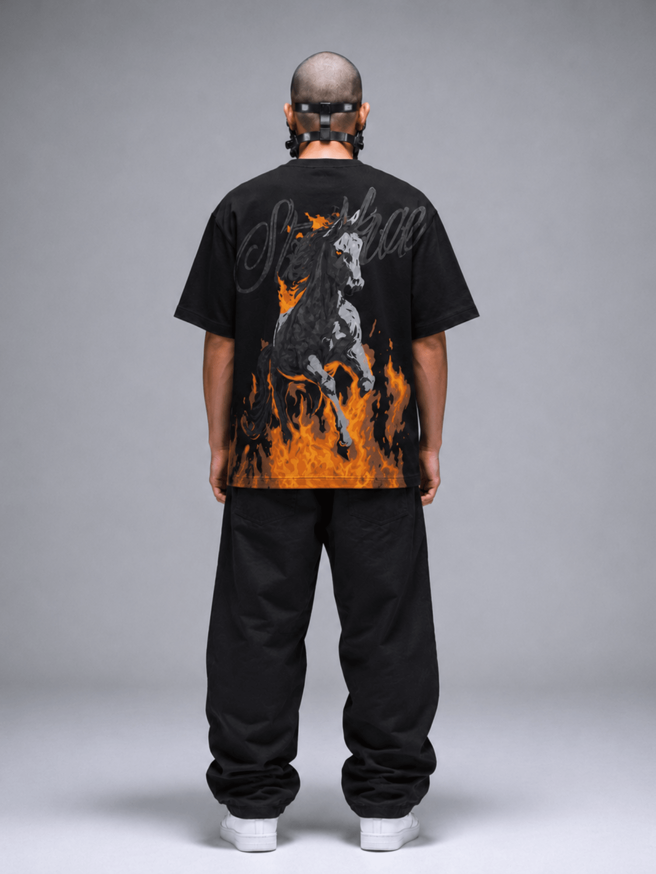 Inferno Stallion Oversized T-Shirt