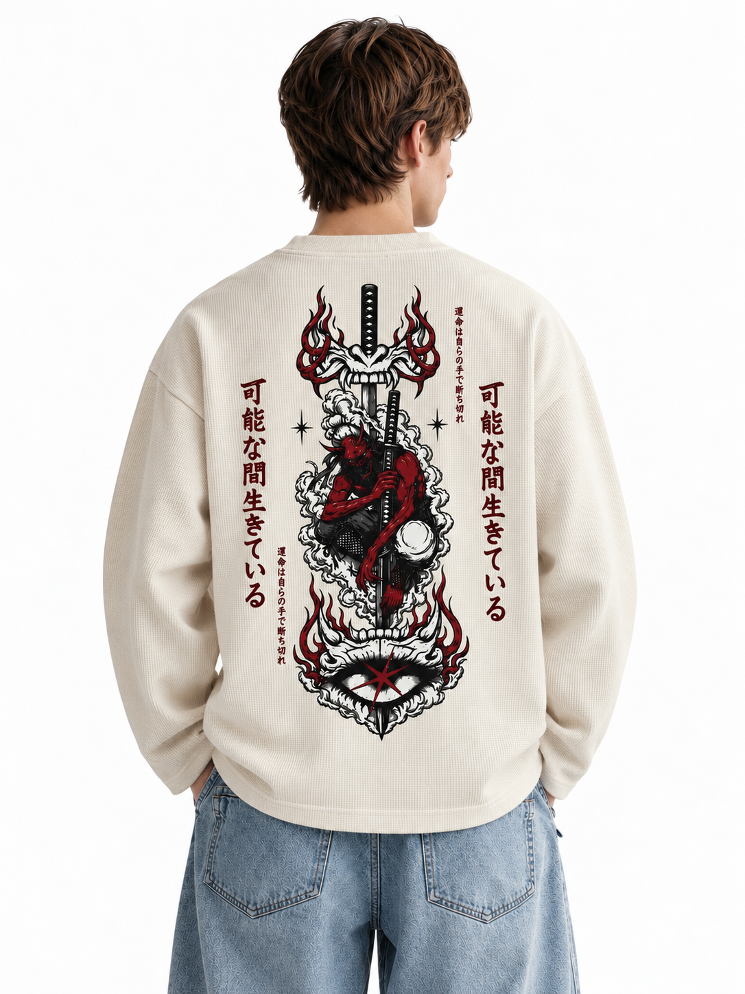 The Oni Blade Waffle Tee