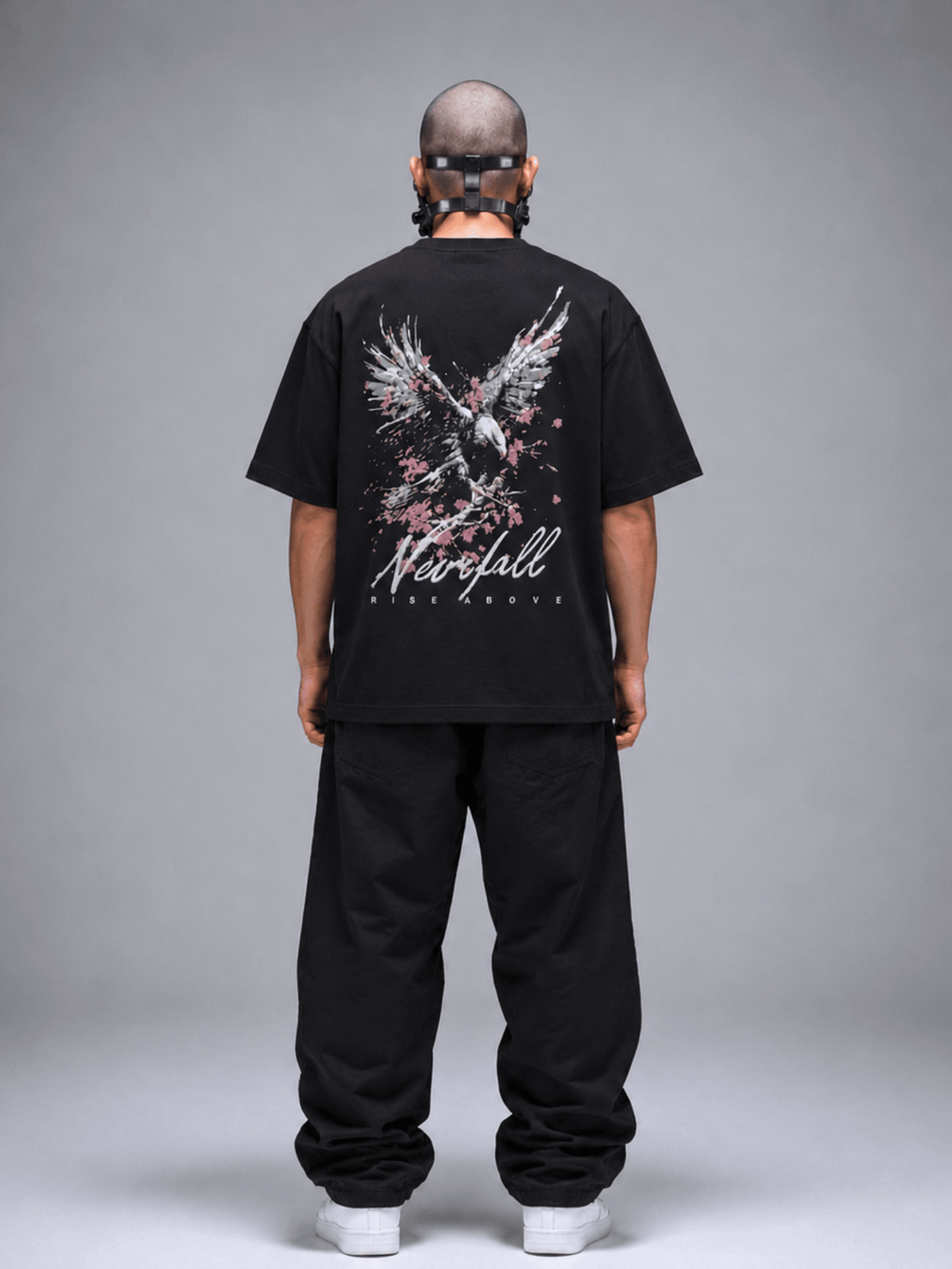 Rise Above Eagle Oversized T-Shirt
