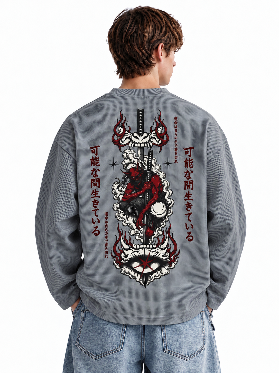 The Oni Blade Waffle Tee