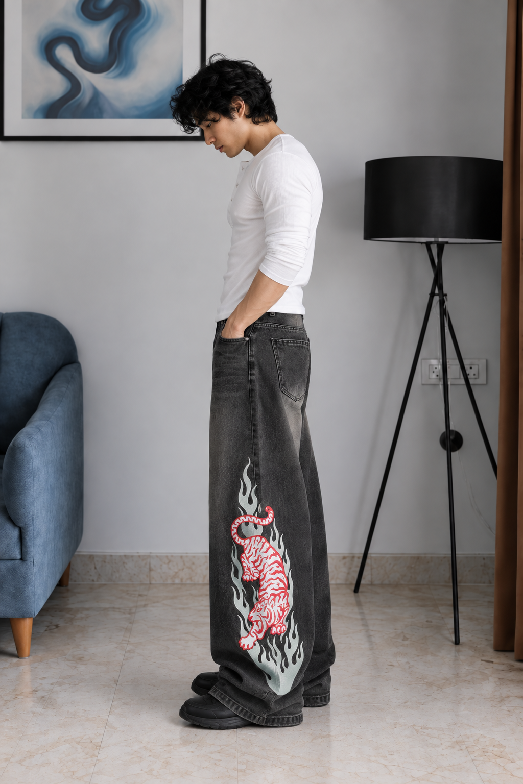 Barracuda Embroidered Denims