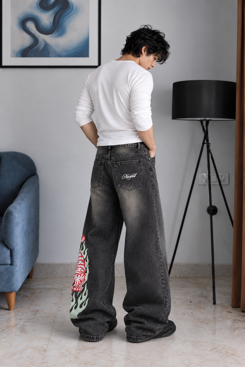 Barracuda Embroidered Denims