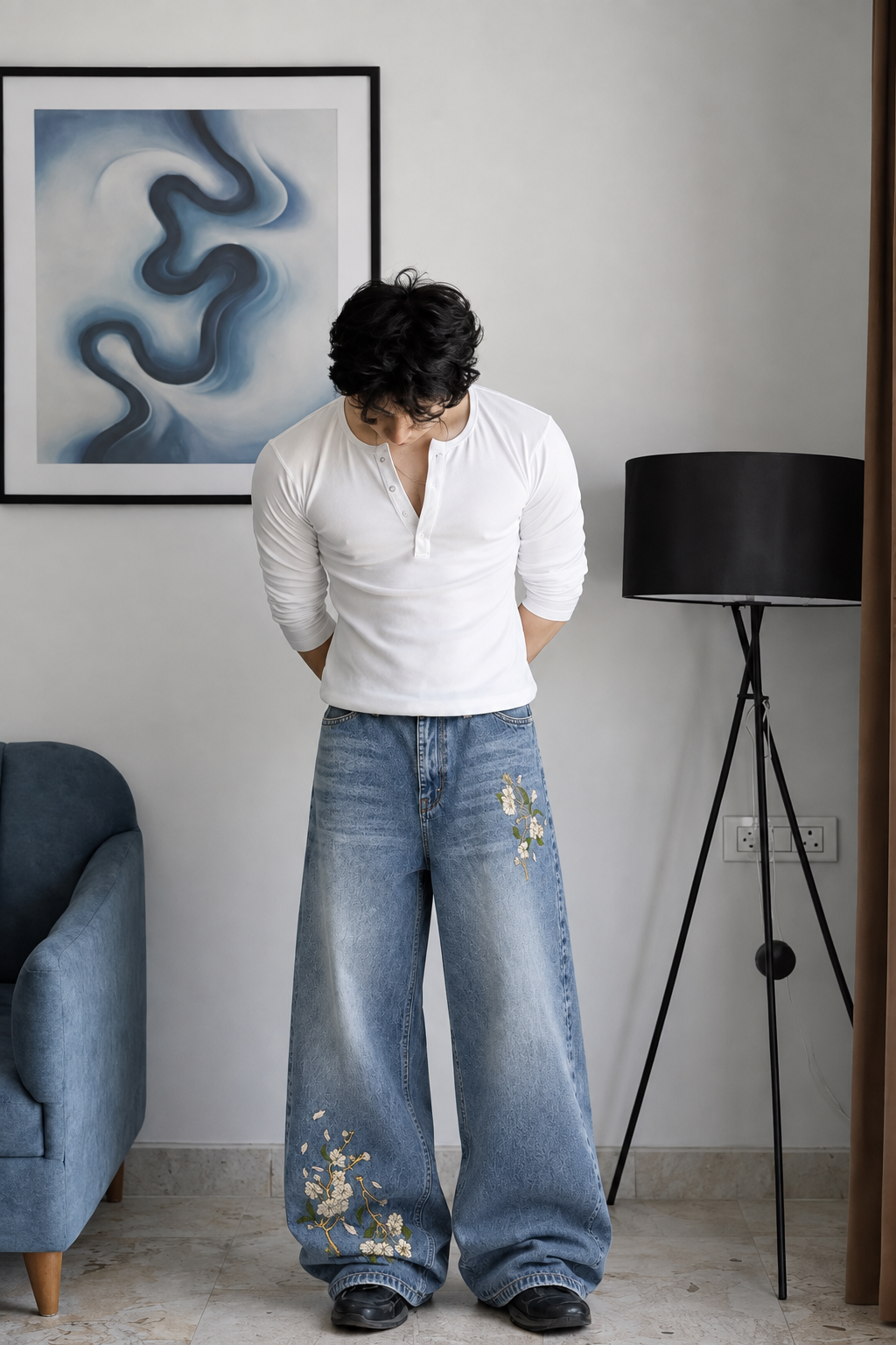 Flora Forge Baggy Jeans