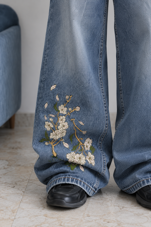 Flora Forge Baggy Jeans